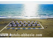 Отель «Paradise Beach» /«Парадайз Бич», собственный, оборудованный пляж